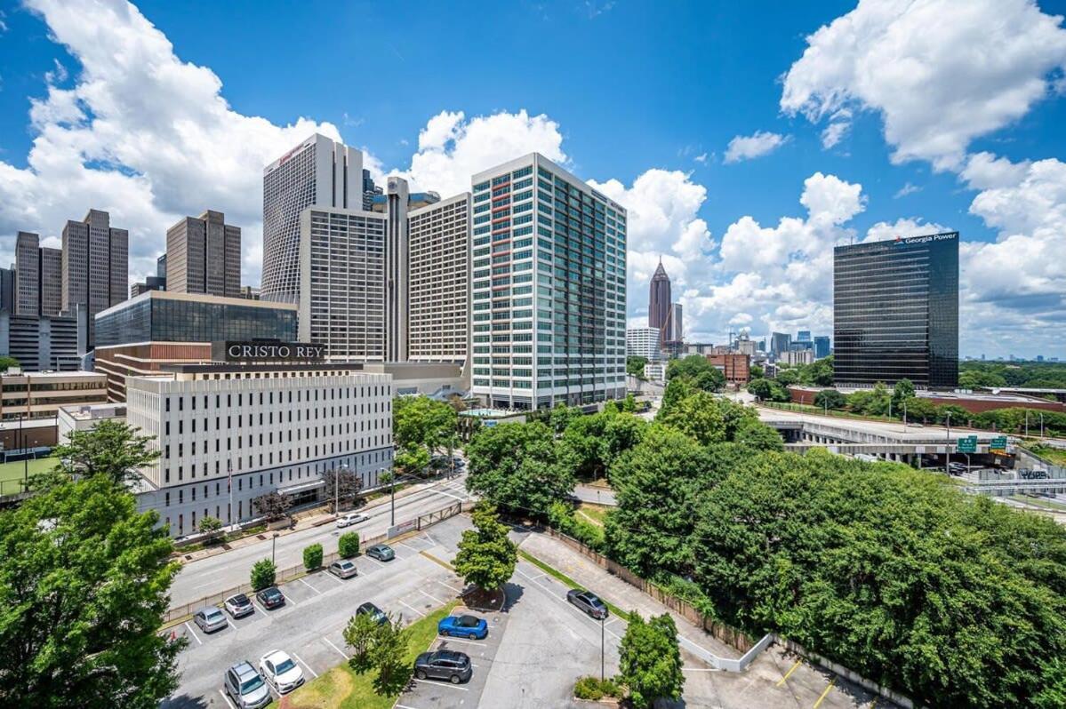 Villa Atl Downtown 2Br King Bed Free Parking Lm1003 Atlanta Esterno foto